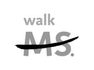 Logo for MS Walk, supporting multiple sclerosis fundraising and awareness