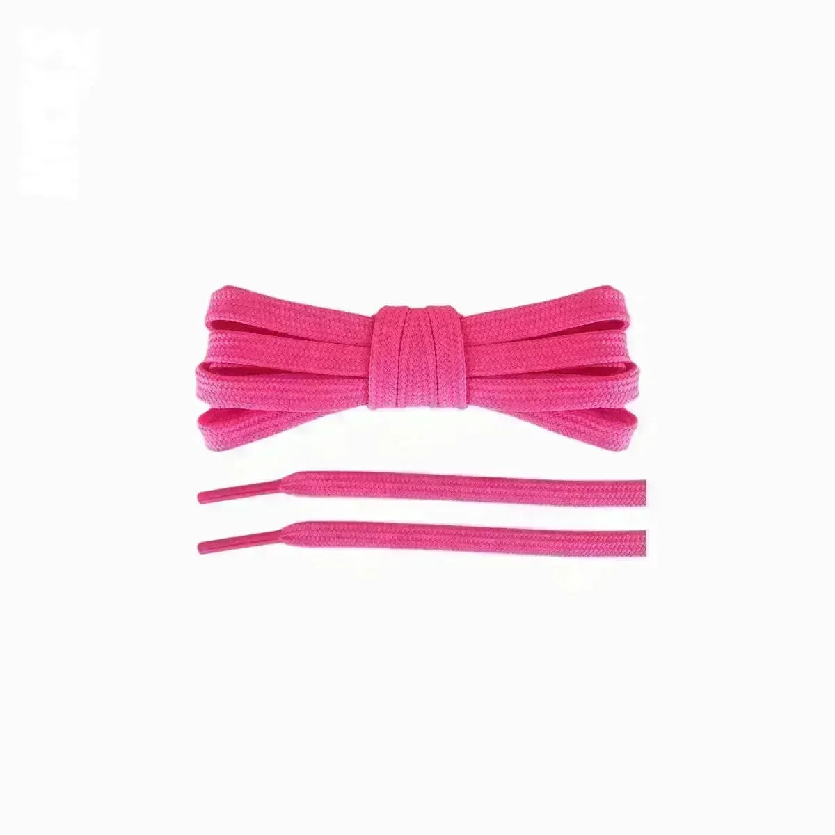 Hot pink replacement laces for Adidas Adizero Takumi Sen 10 running shoes by Kicks Shoelaces.