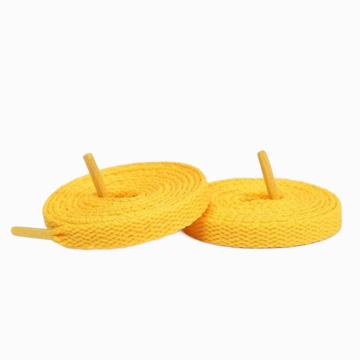 Golden Yellow Replacement Laces for Adidas Continental 80 Sneakers by Kicks Shoelaces