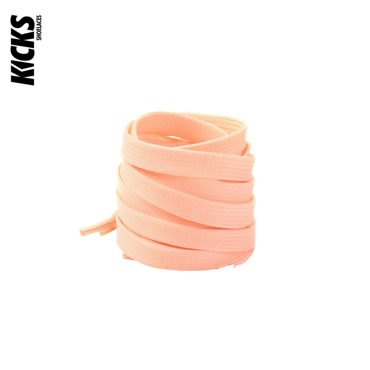 Peach Replacement Shoe Laces for Adidas NMD Sneakers by Kicks Shoelaces