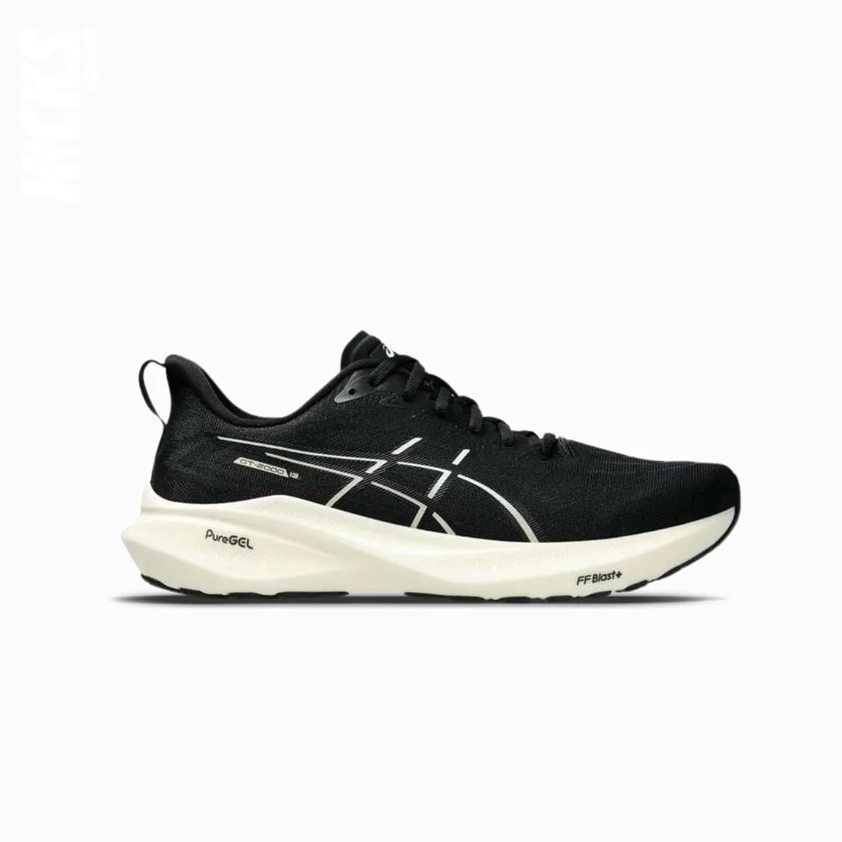Replacement laces for Asics GT-4000, athletic laces made for Asics running shoes, available in various sizes and colors by Kicks Shoelaces