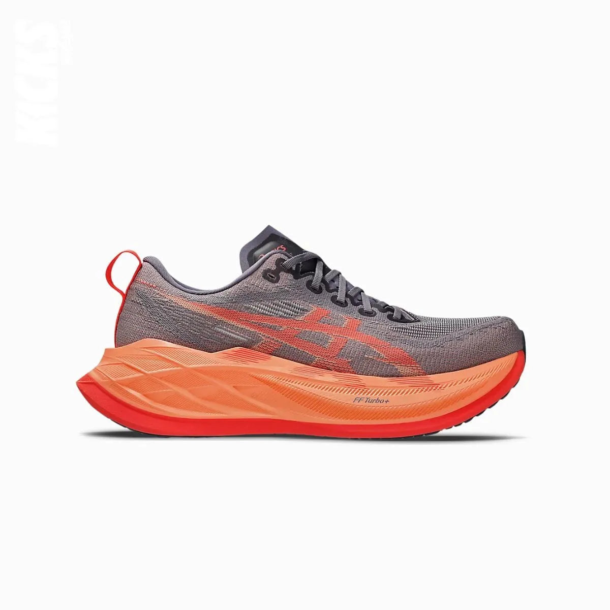 Replacement shoelaces for Asics Superblast 2 running shoes, lightweight, responsive laces designed for high-performance training by Kicks Shoelaces.