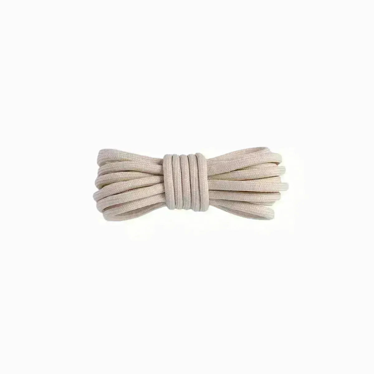 Beige replacement rope laces for adidas yeezy boost 350 sneakers by Kicks Shoelaces.