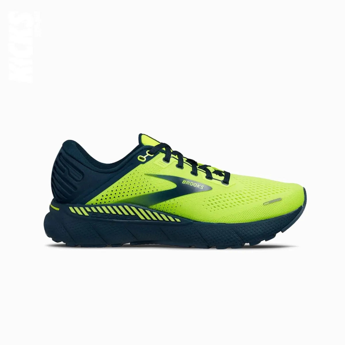 Replacement shoelaces for Brooks Adrenaline GTS 22 running shoes, durable, comfortable laces designed for everyday support by Kicks Shoelaces.