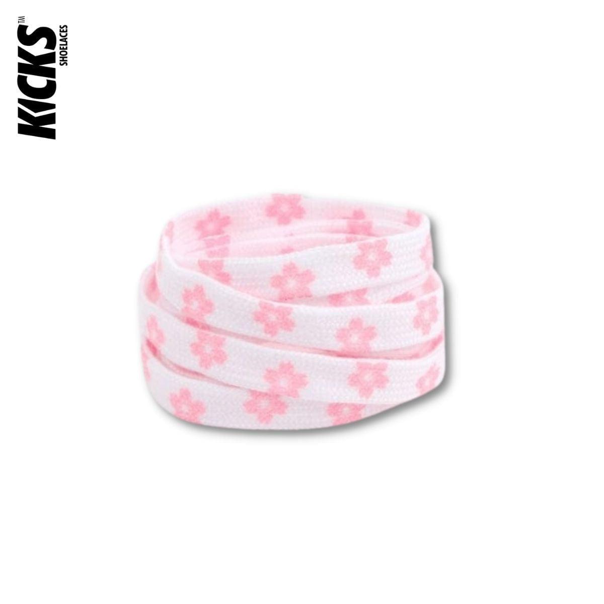 Daisy Print Shoelaces - Kicks Shoelaces
