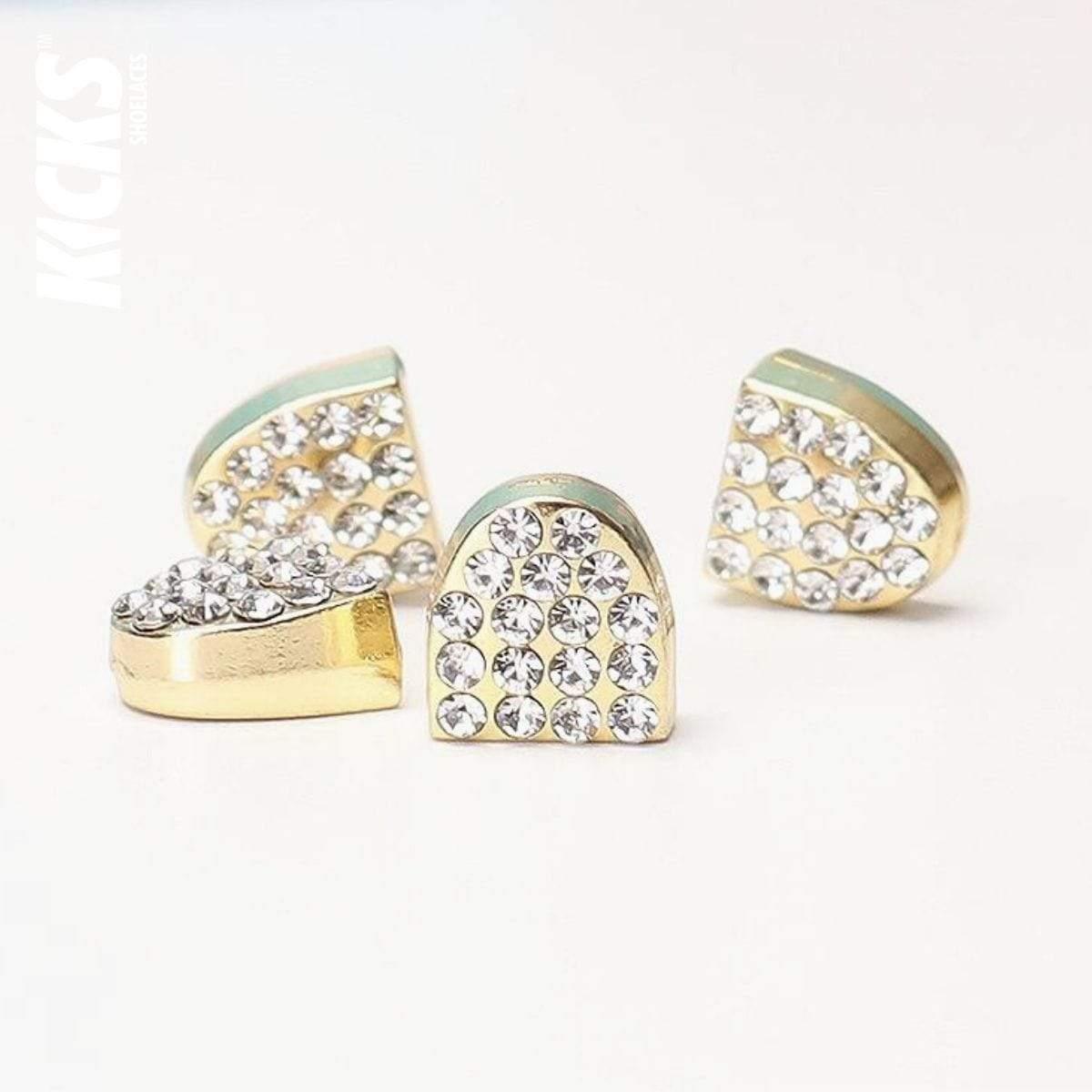 Shoelace tips Aglet Lace lock Shoelace buckle Shoelace accessories Shoe accessories Diamante Shoelace Tips Kicks Shoelaces