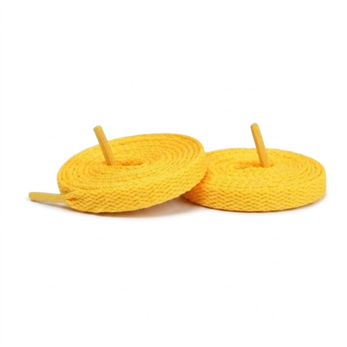Golden yellow replacement laces for Jordan sneakers by Kicks Shoelaces