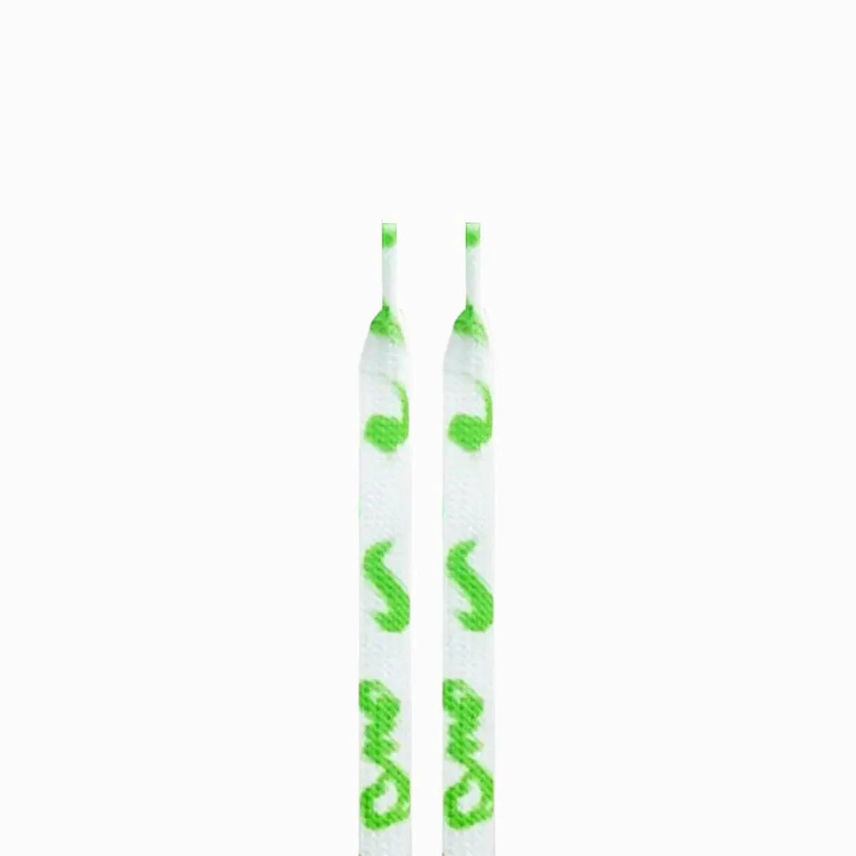 Green_Flat_Graffiti_Colored_Shoelaces