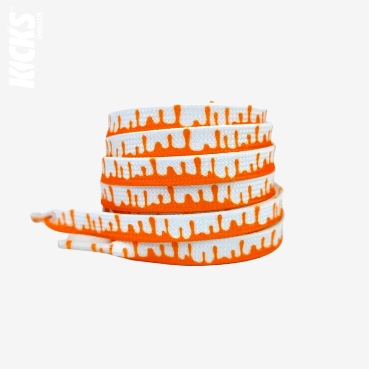 Ice Cream Print Flat Shoelaces - Kicks Shoelaces