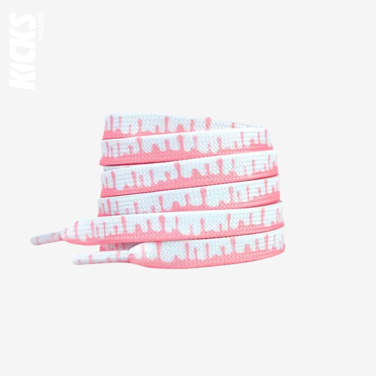 Ice Cream Print Flat Shoelaces - Kicks Shoelaces