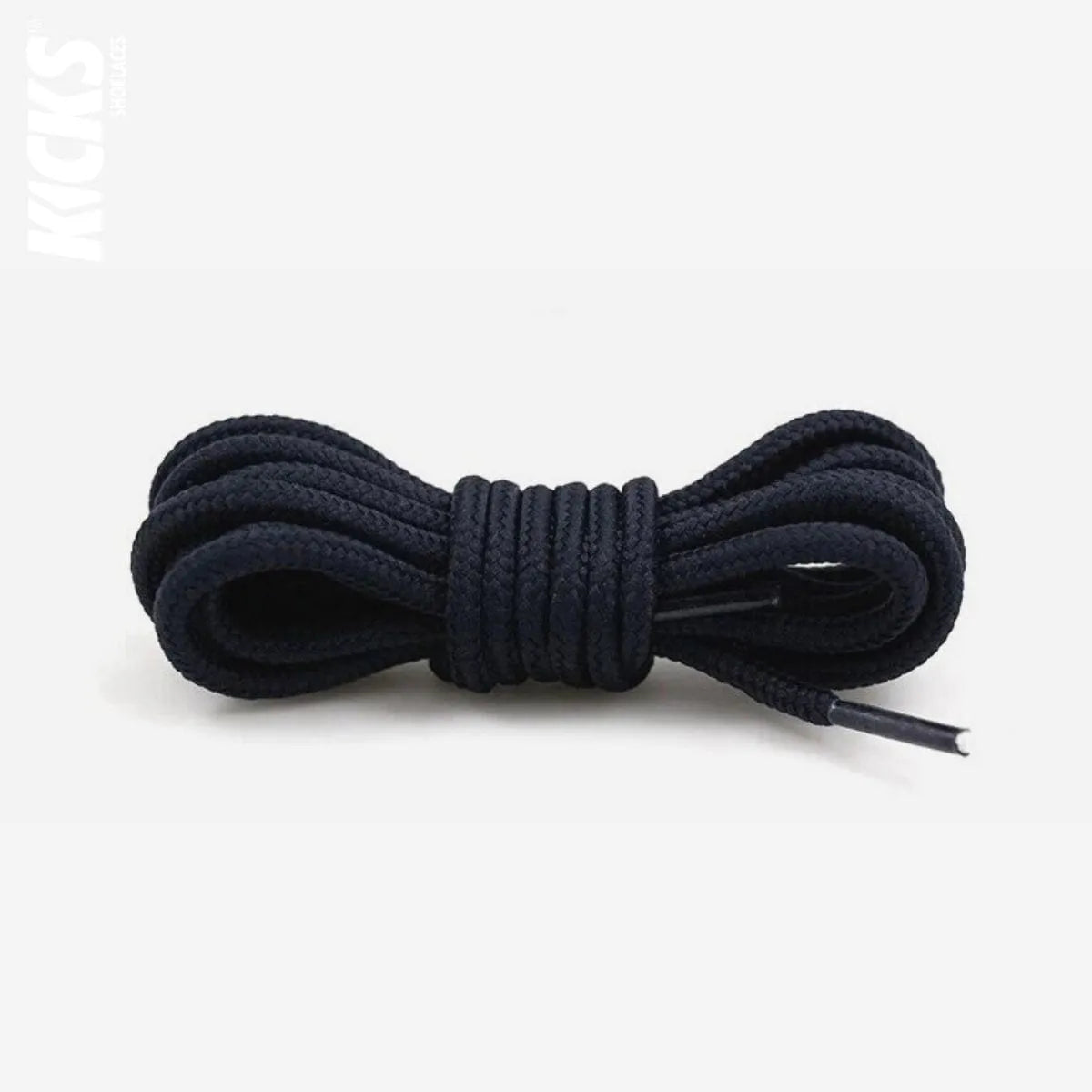 Dark blue round replacement laces for Nike Air Jordan 10 shoes and sneakers by Kicks Shoelaces