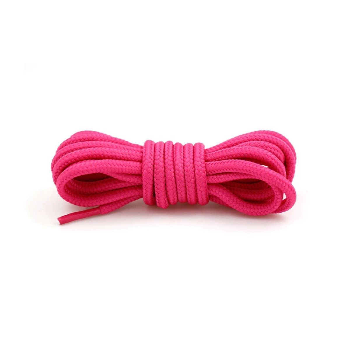Rose pink round replacement laces for Nike Air Jordan 10 shoes and sneakers by Kicks Shoelaces