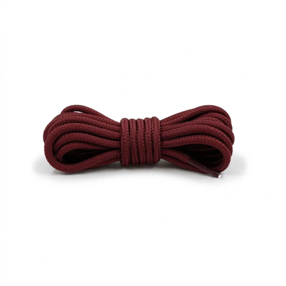 Dark red replacement laces for Jordan 13 sneakers, round shoelaces by Kicks Shoelaces