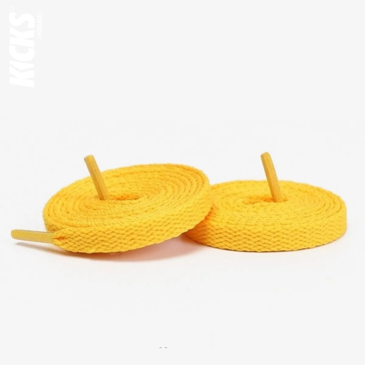 Golden yellow sneaker laces for Nike Air Jordan 6 by Kicks Shoelaces
