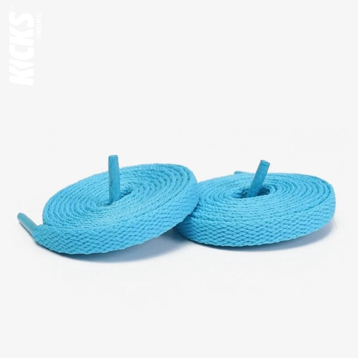 Spearmint blue sneaker laces for Nike Air Jordan 6 by Kicks Shoelaces