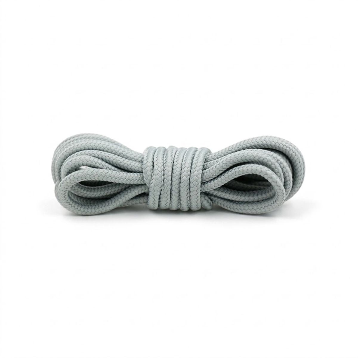Light grey round replacement laces for Nike Air Jordan 9 shoes and sneakers by Kicks Shoelaces