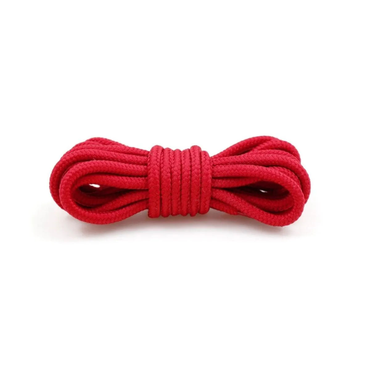 Red replacement laces for Jordan golf shoes, round shoelaces by Kicks Shoelaces