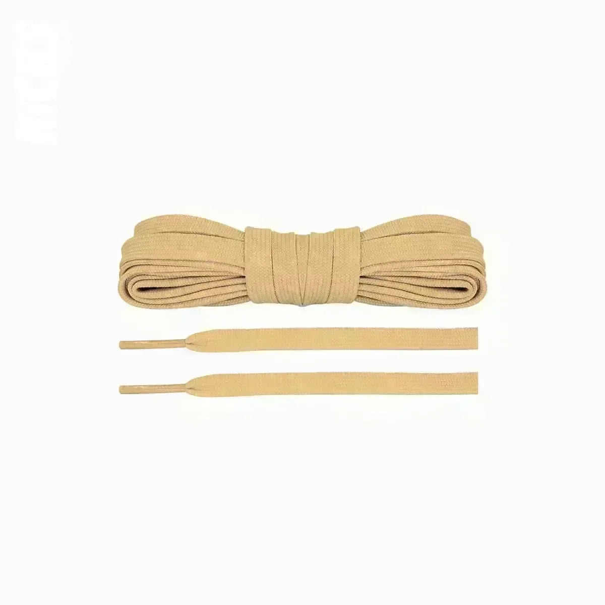 Khaki replacement laces for Jordan Heir Series basketball shoes by Kicks Shoelaces