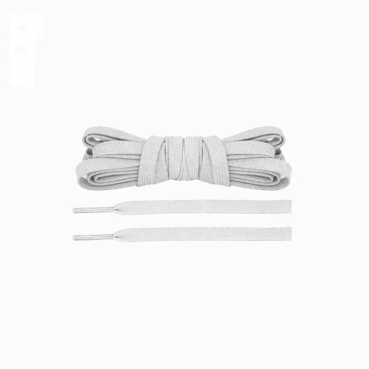 Light Grey replacement laces for Jordan Heir Series basketball shoes by Kicks Shoelaces