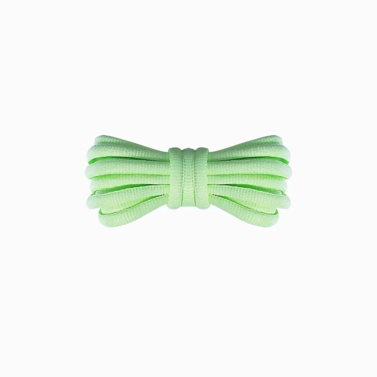 Light green Brooks Glycerin 21 replacement laces, oval laces by Kicks Shoelaces.