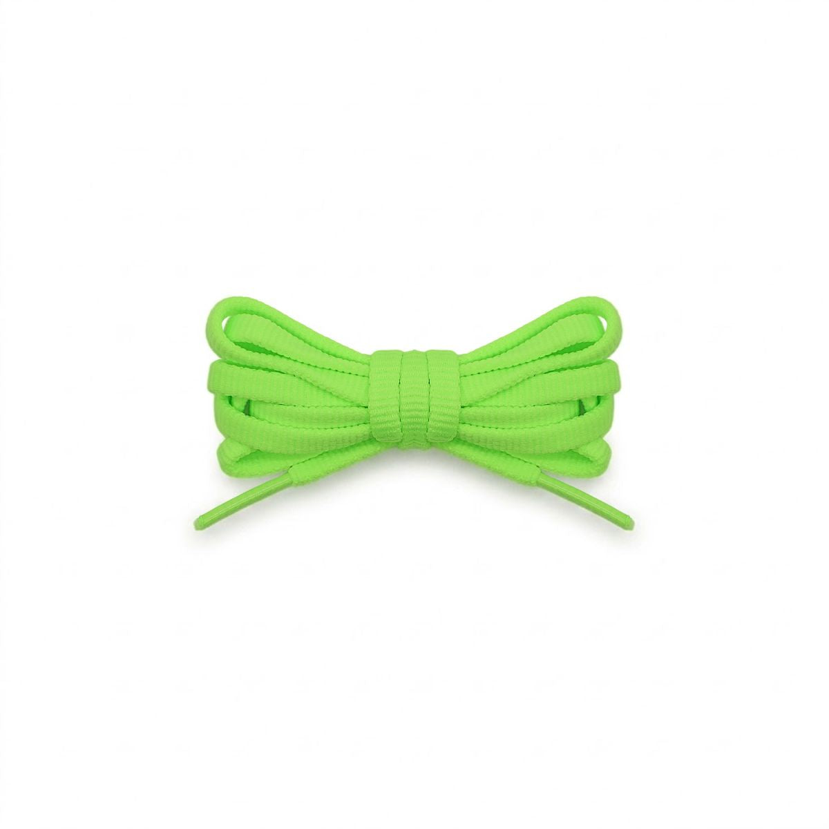 Neon green Asics GT-4000 replacement laces by Kicks Shoelaces for running shoes, available in multiple lengths.