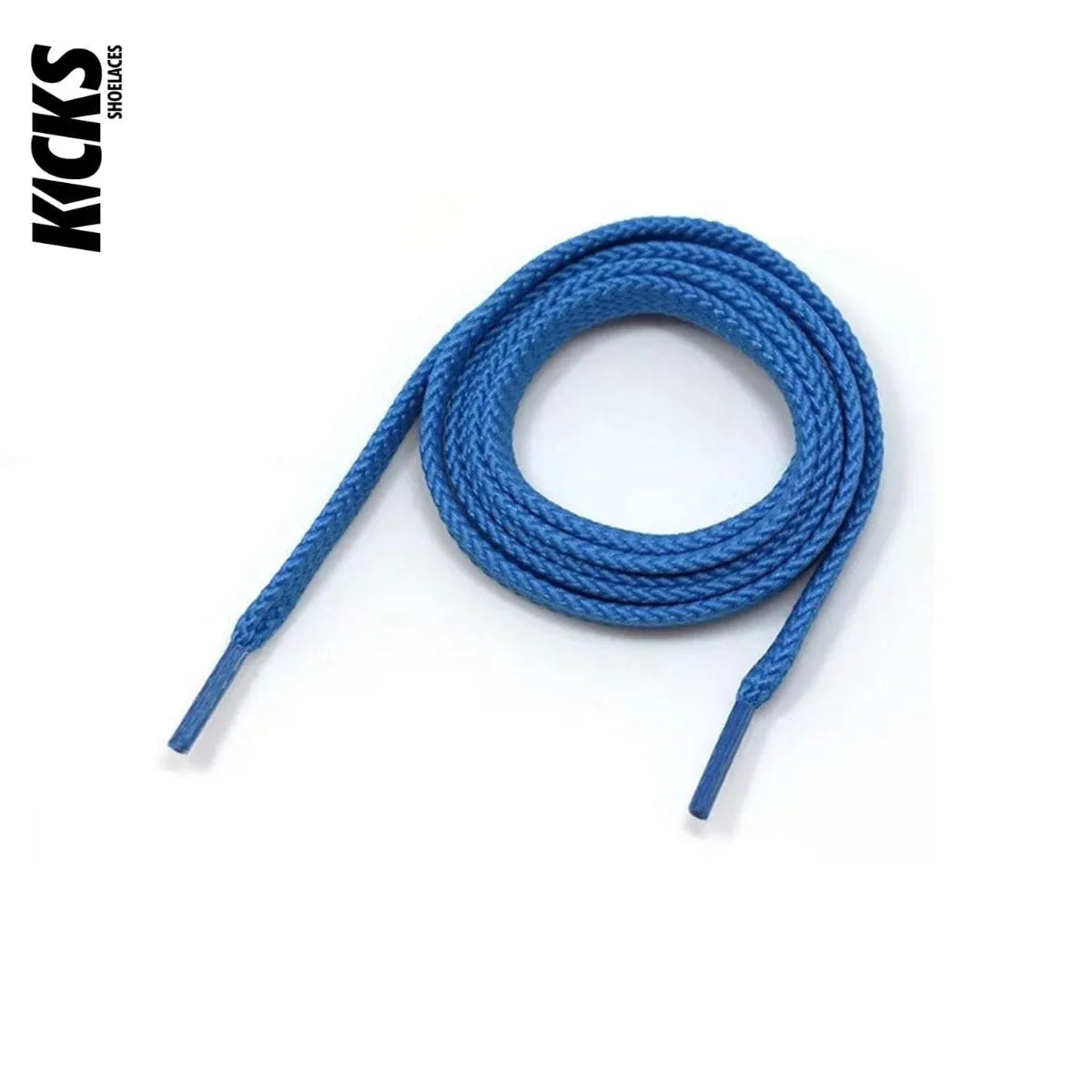 Royal blue sneaker laces for New Balance 998 shoes by Kicks Shoelaces