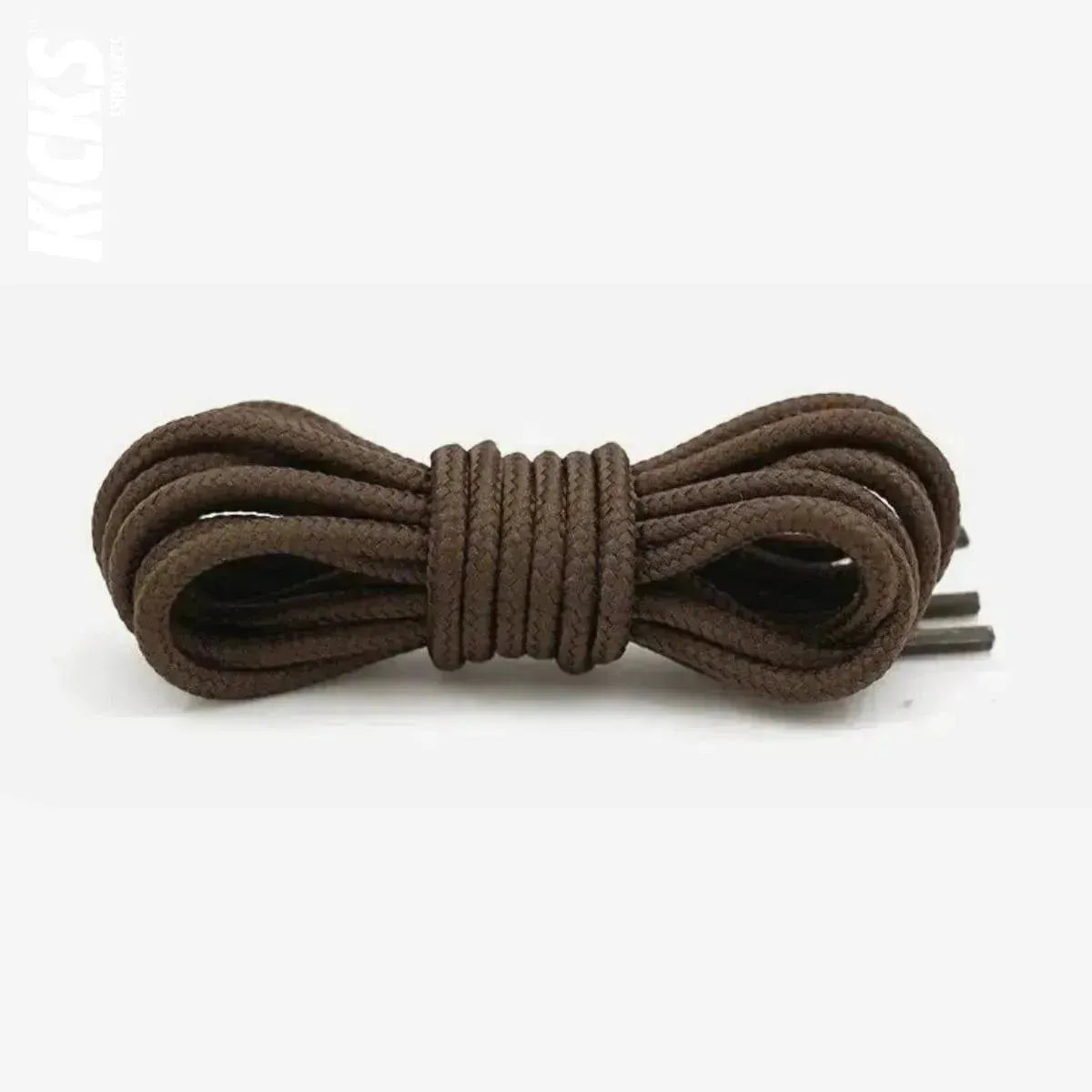 Brown replacement laces for New Balance golf shoes, round shoelaces by Kicks Shoelaces