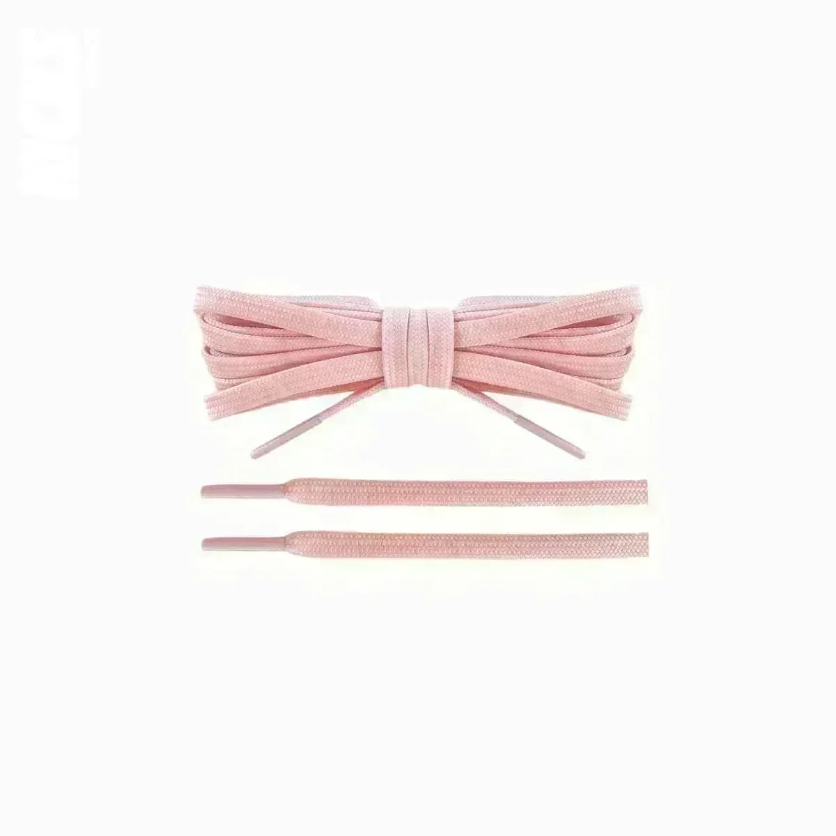 Light pink replacement laces for New Balance Tekela V4 soccer cleats by Kicks Shoelaces.