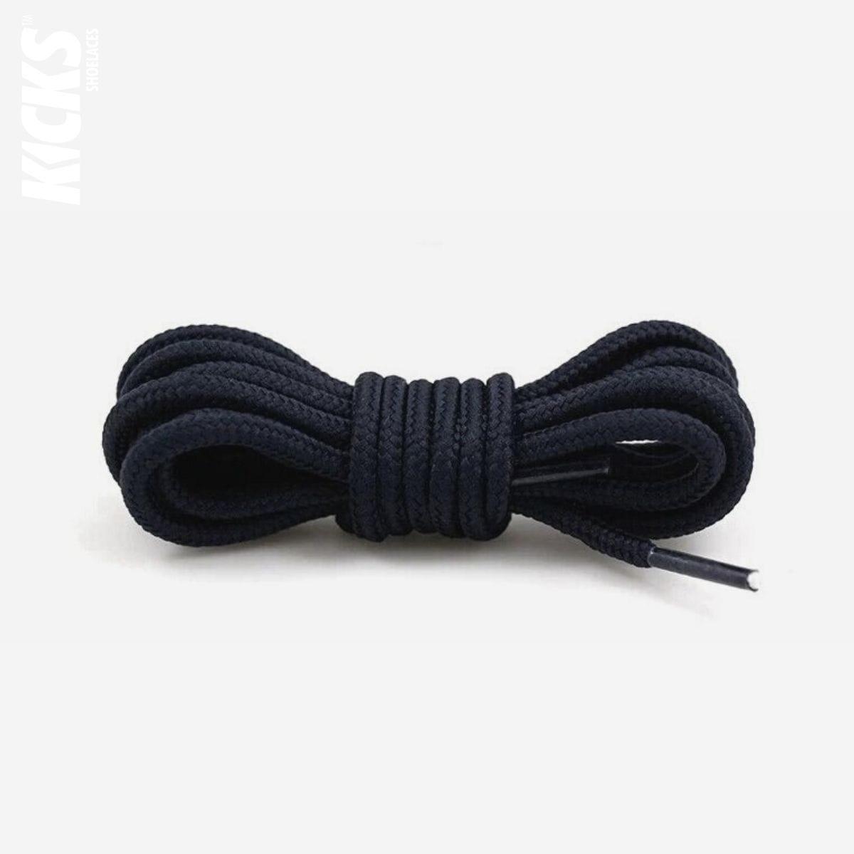 Dark blue replacement laces for Nike Air Max 720 sneakers, round shoelaces by Kicks Shoelaces