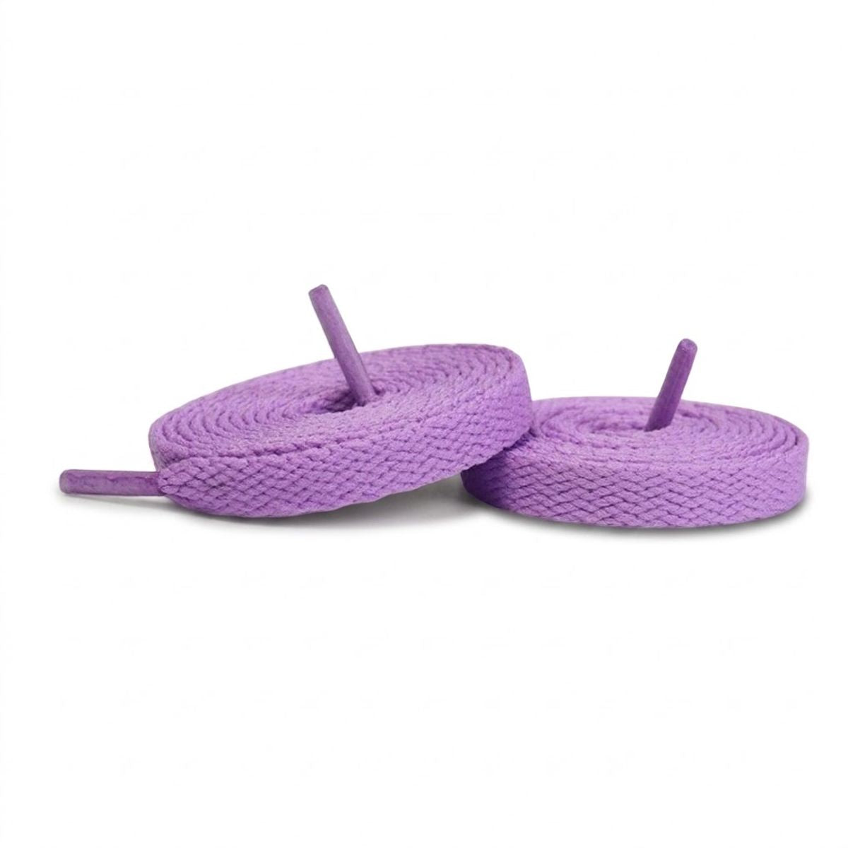 Nike dunk sneakers with pastel purple shoelaces for shoes, and trainers by Kicks Shoelaces.