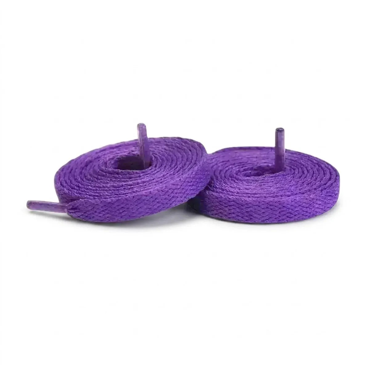 Nike dunk sneakers with purple shoelaces for shoes, and trainers by Kicks Shoelaces.
