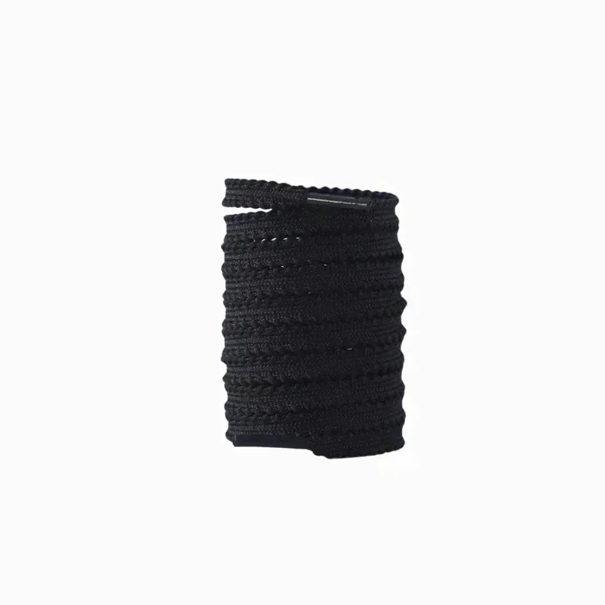 Black replacement running laces for shoes and sneakers