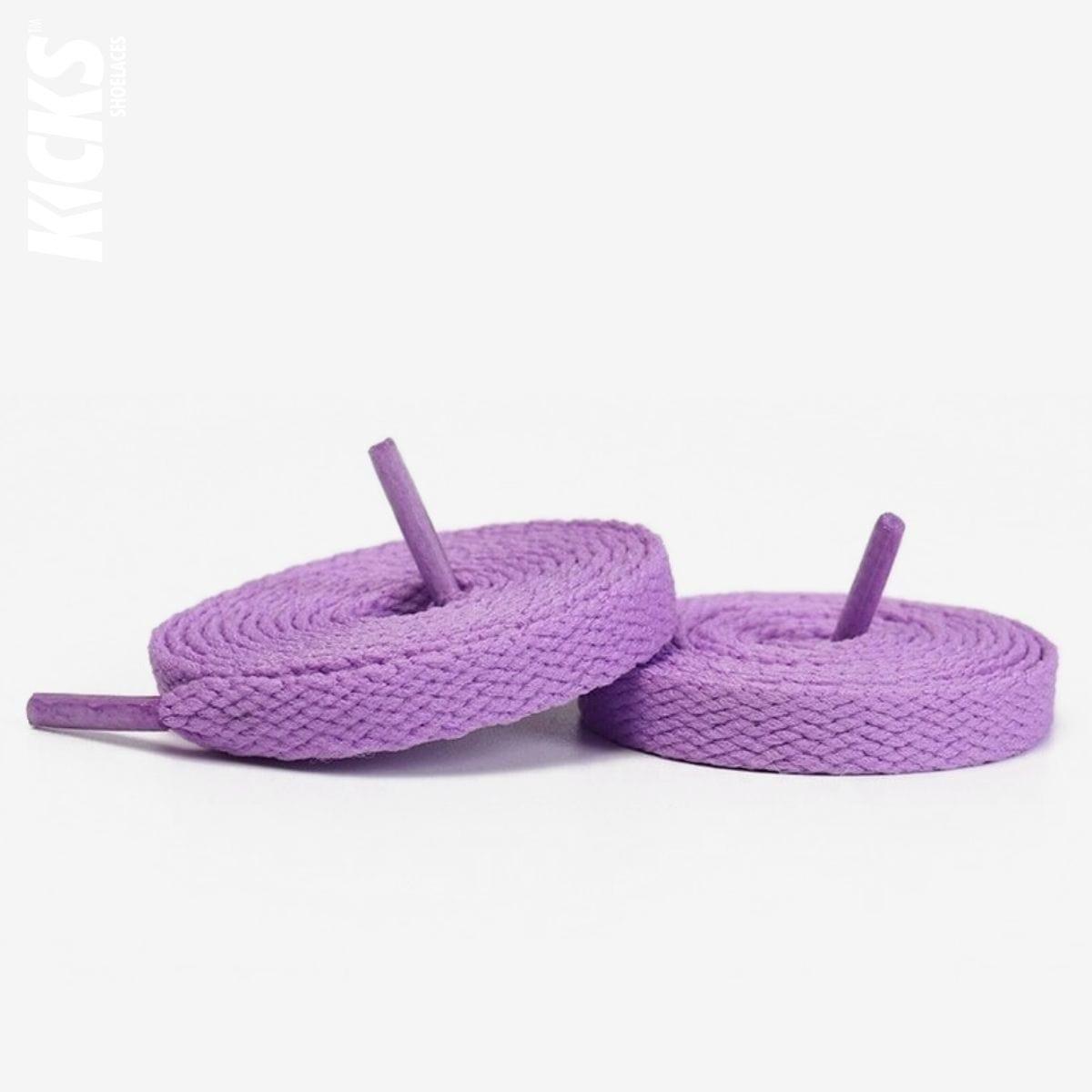 Pastel purple replacement shoe laces for Adidas Busenitz Vulc II skate shoes by Kicks Shoelaces