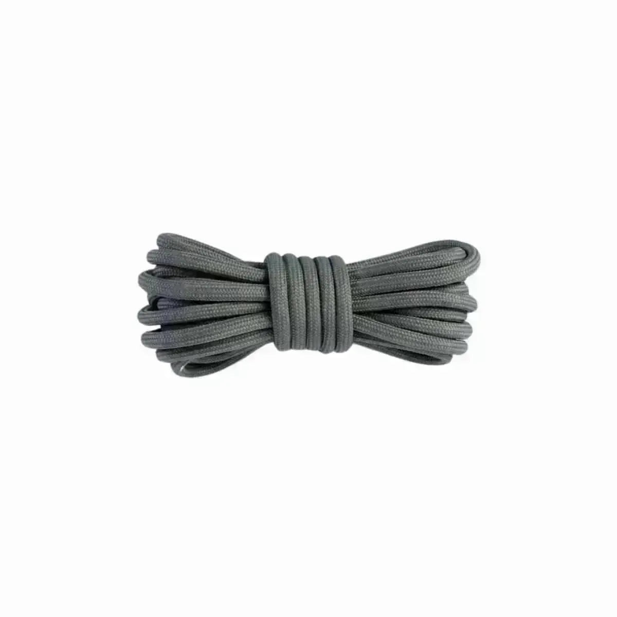 Graphite grey replacement rope laces for Yeezy 350 Zebra sneakers by Kicks Shoelaces.