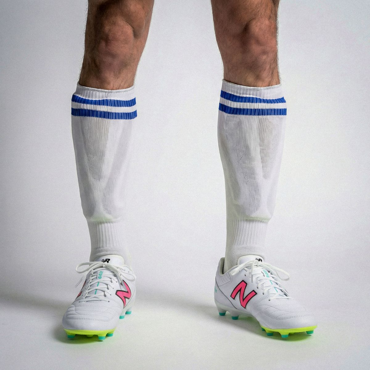 Replacement laces for New Balance 442 soccer cleats by Kicks Shoelaces