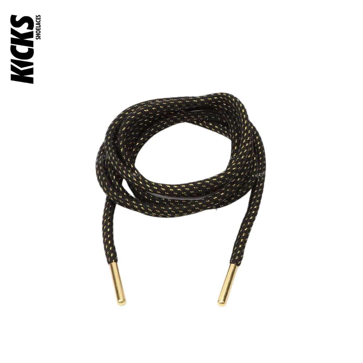 Round Shoelaces with Metal Aglets - Kicks Shoelaces