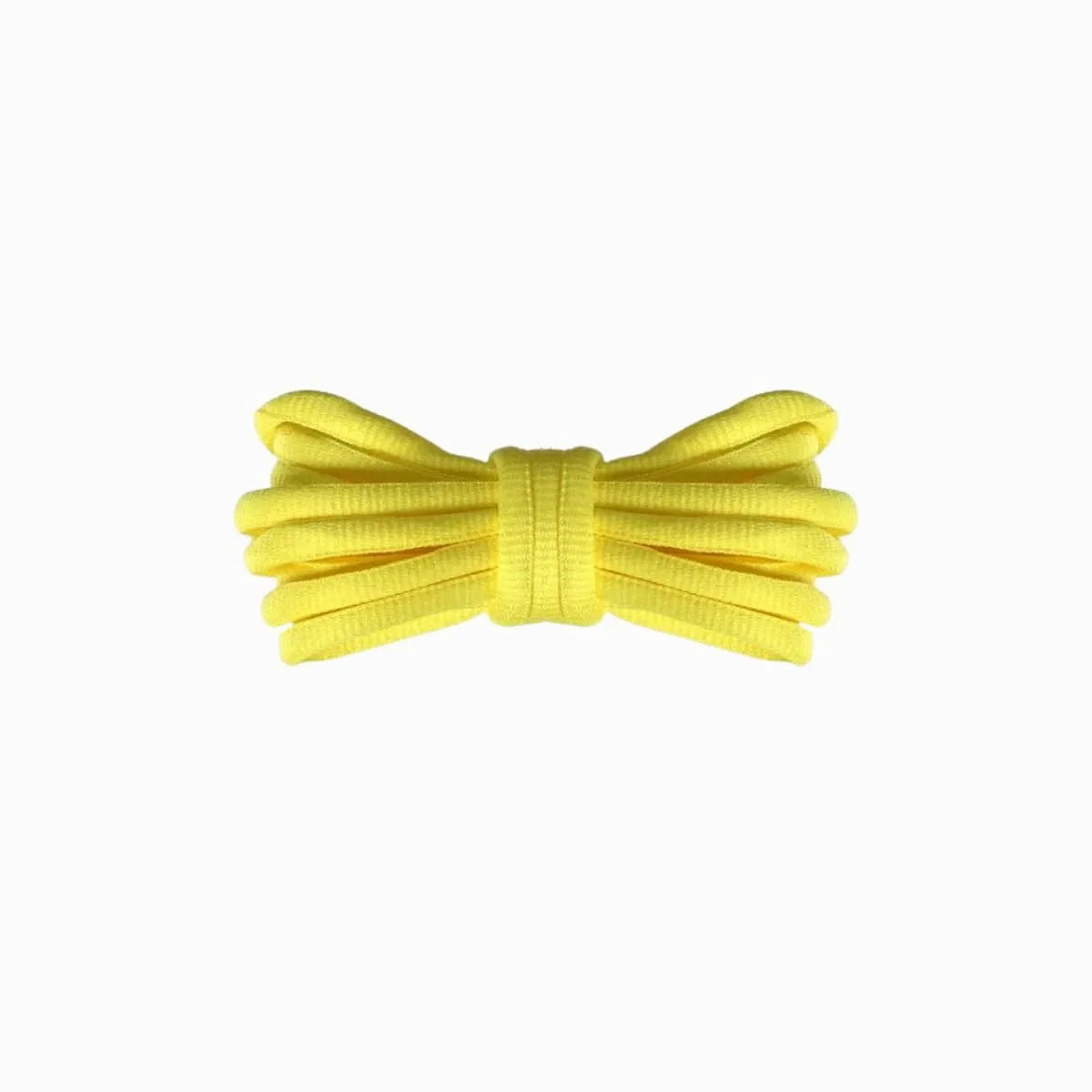 Yellow Asics Gel Quantum 360 replacement laces, oval laces by Kicks Shoelaces.