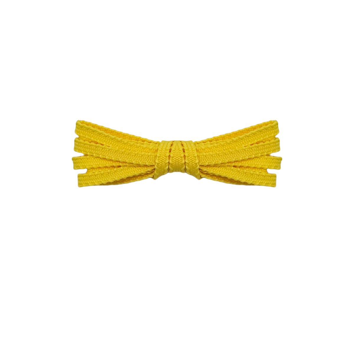 Yellow sawtooth laces for Nike Zoom Vaporfly Scream Green running shoes by Kicks Shoelaces
