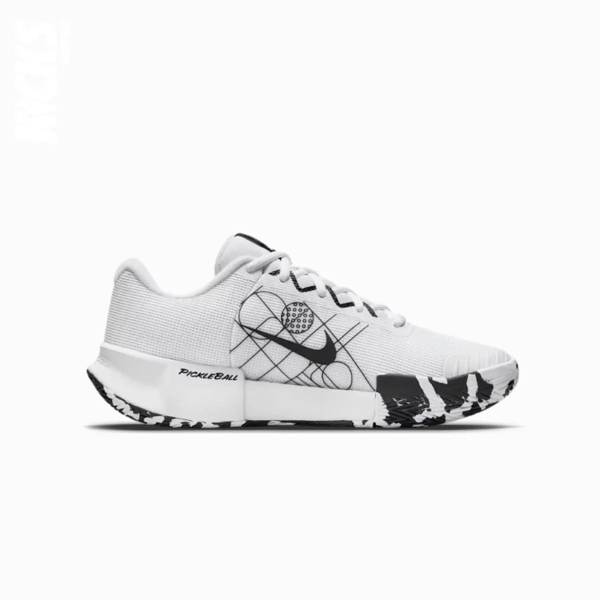 Replacement laces for Nike Zoom Challenge Pickleball Shoes by Kicks Shoelaces