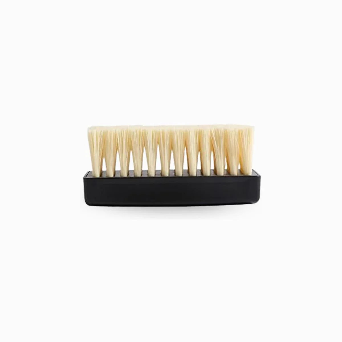 Soft brush for cleaning shoes and sneakers.