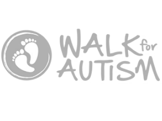 Logo for annual Autism Walk raising awareness and community support