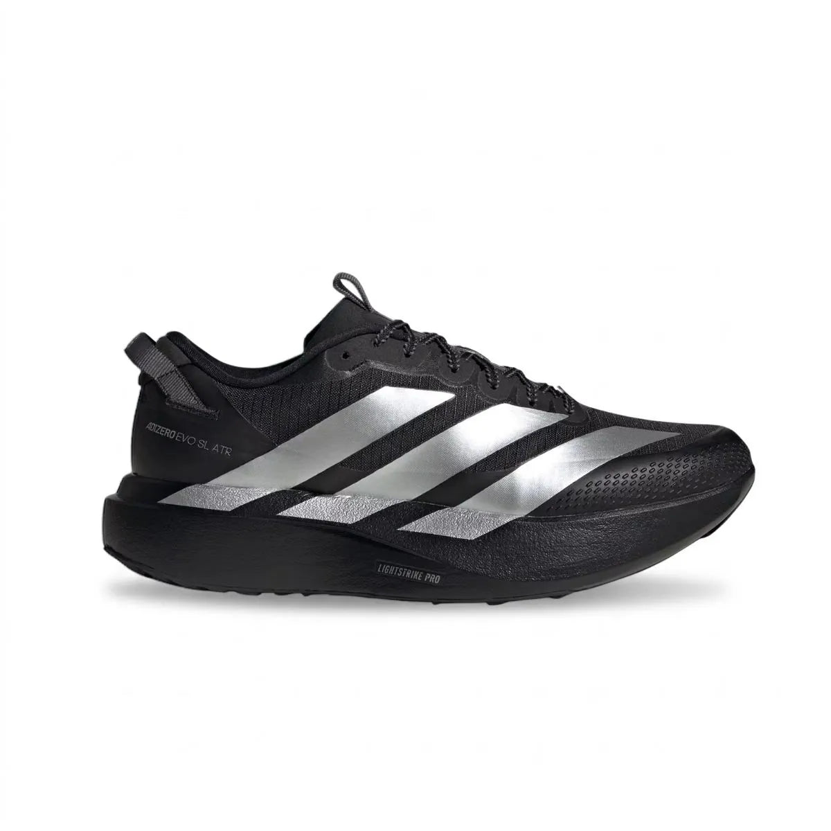 Adidas Adizero Evo SL ATR with replacement sawtooth laces by Kicks Shoelaces