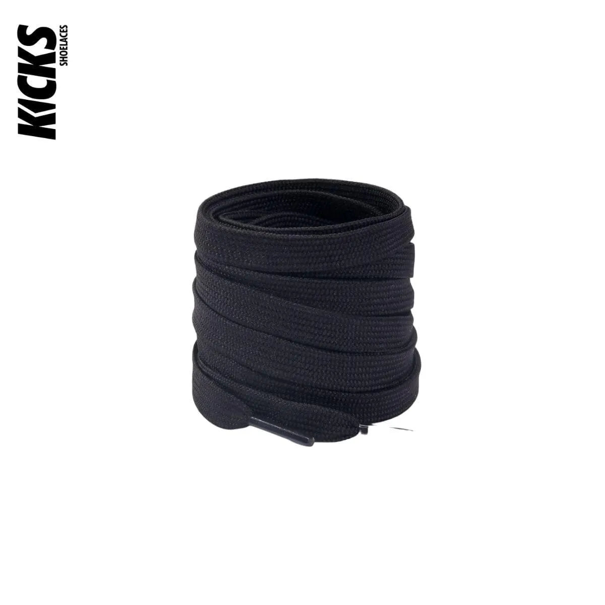 Black Replacement Shoe Laces for Adidas NMD Sneakers by Kicks Shoelaces