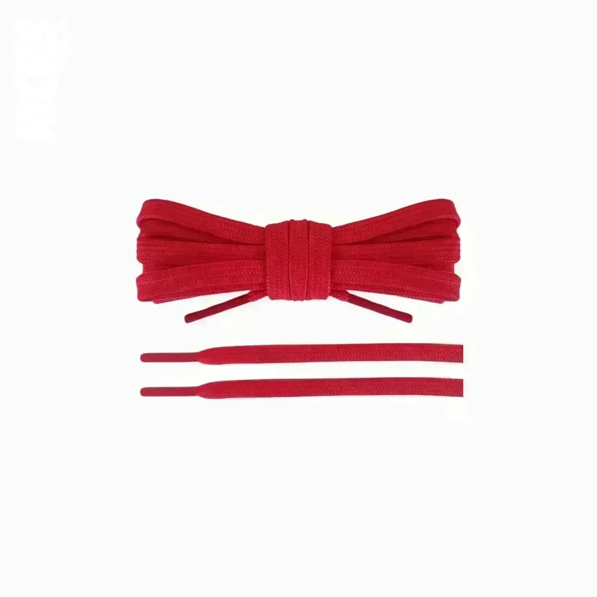 Red replacement laces for Asics Hyper Speed running shoes by Kicks Shoelaces.