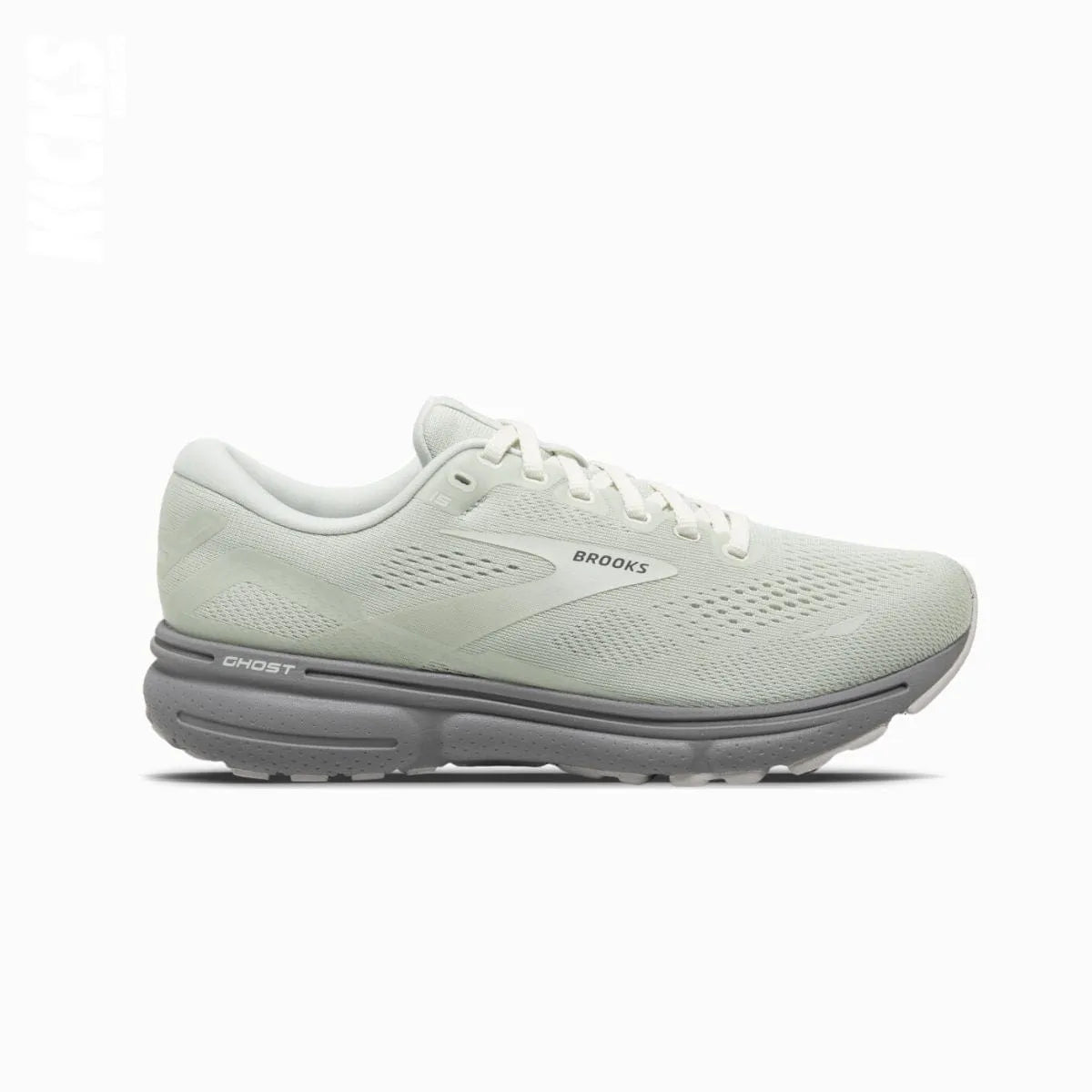 Replacement shoelaces for Brooks Ghost 15 running shoes, cushioned and durable laces for everyday runners by Kicks Shoelaces.