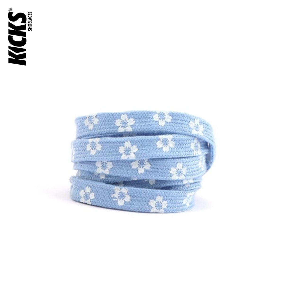Daisy Print Shoelaces - Kicks Shoelaces