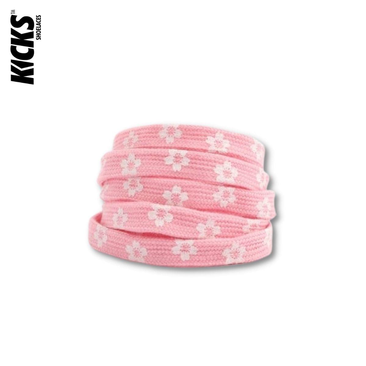 Daisy Print Shoelaces - Kicks Shoelaces