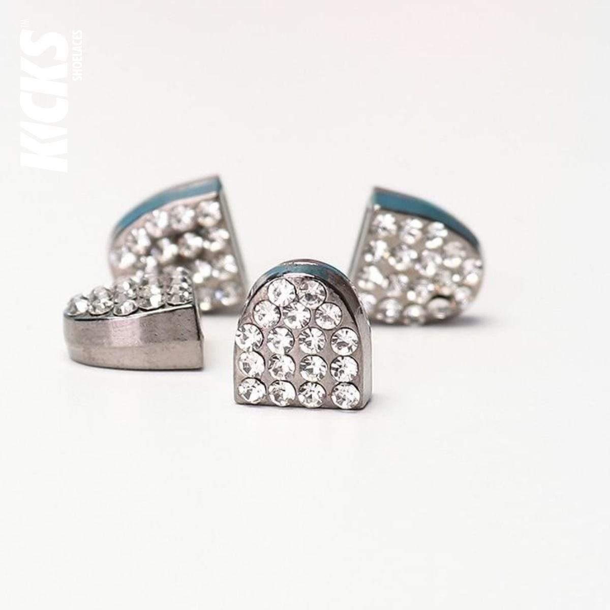 Shoelace tips Aglet Lace lock Shoelace buckle Shoelace accessories Shoe accessories Diamante Shoelace Tips Kicks Shoelaces