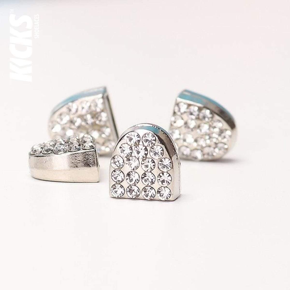 Shoelace tips Aglet Lace lock Shoelace buckle Shoelace accessories Shoe accessories Diamante Shoelace Tips Kicks Shoelaces