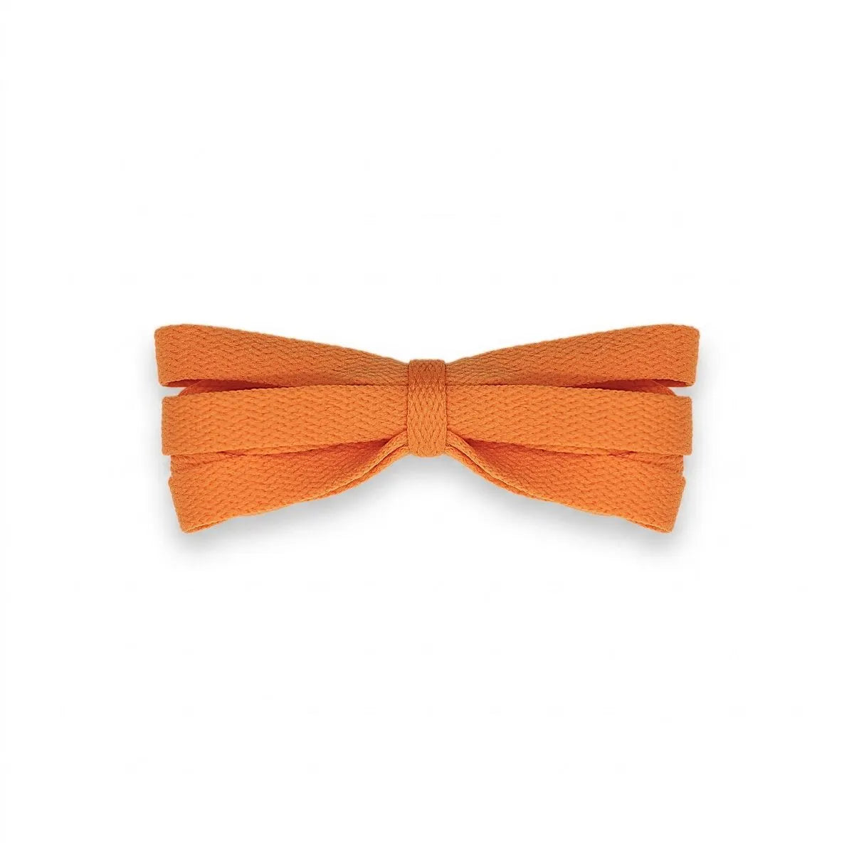 Orange replacement laces for adidas Superstar sneakers by Kicks Shoelaces
